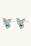 Celeste Butterfly sterling silver butterfly studs pair product image minimal background