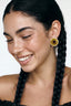 Tiger’s Eye Halo Stud Earrings