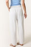 Rear view — elasticated waist straight-leg trouser, Made Vinci
